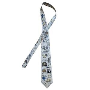 Museum‎ Artifacts 100% Silk Neck Tie A001290